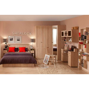 Кровать Sherlock 43 140, каркас (Сонома)