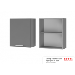 Шкаф настенный 1-дверный Арабика 6В1
