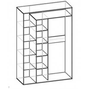 Шкаф-купе М. лайн-4