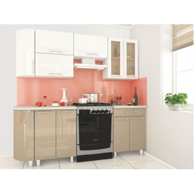Кухня ТАНГО, Белый/Мокко (комплект 3)