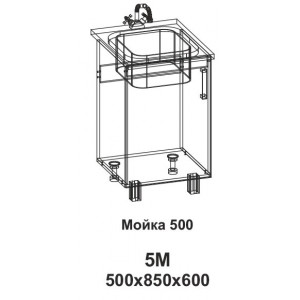 Мойка 500 Танго 5М