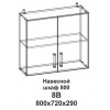 Шкаф навесной 800 Танго 8В