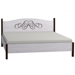 Кровать 180*200 без основания, без матраса ADELE1, Ясень анкор светлый