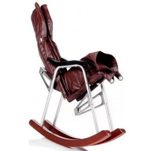 Кресло-качалка складная Белтех, коричневая