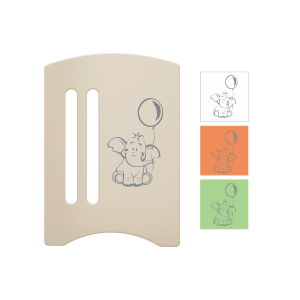 Кровать для новорожденных Софи 3 Слоник маятник и ящик