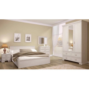 Кровать двойная 1600 мм Венеция 5 с подъемным механизмом, без матраса