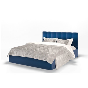 Кровать Элен 1600 с подъемным механизмом синий