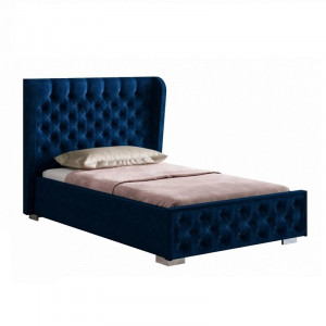 Кровать Франческа под подъемный механизм 160*200 синяя