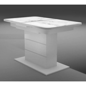 Кухонный стол раздвижной Шамбор форма 2 Н071