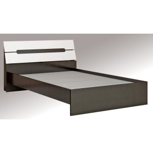 Кровать Гавана 1,4 с основанием ДСП, без матраса Глянец