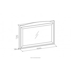 Зеркало навесное Марсель 8