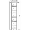 Верона-2 (угловой шкаф)