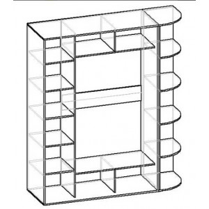 Шкаф-купе М. лайн-12