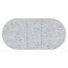 Стол обеденный раздвижной Берилл 1180мм (опора брифинг)