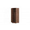 Шкаф угловой для одежды с зеркалом Ника-Люкс 30Р, дуб табачный